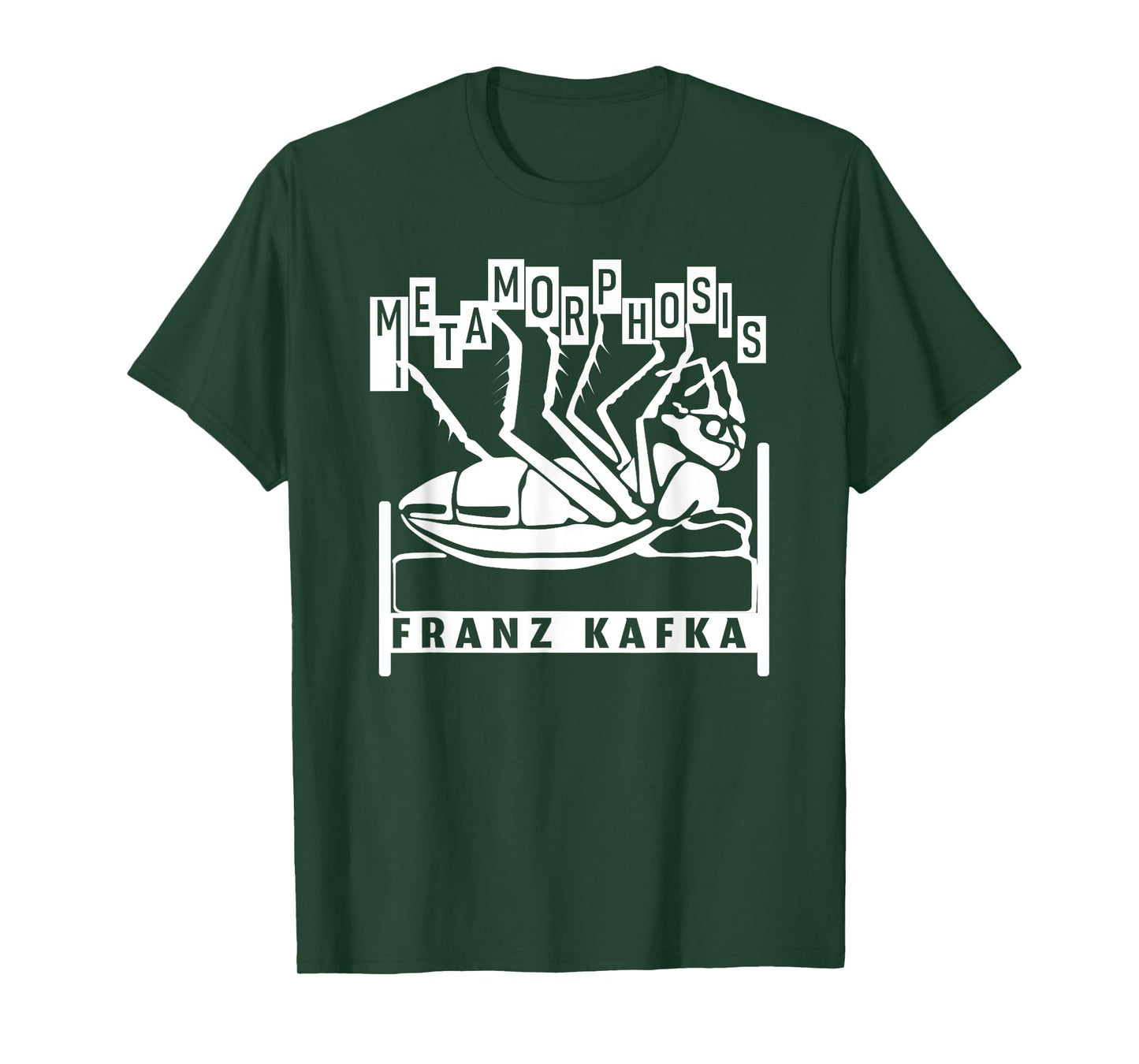 Franz Kafka Vermin Transformation Literature T-Shirt T-Shirt