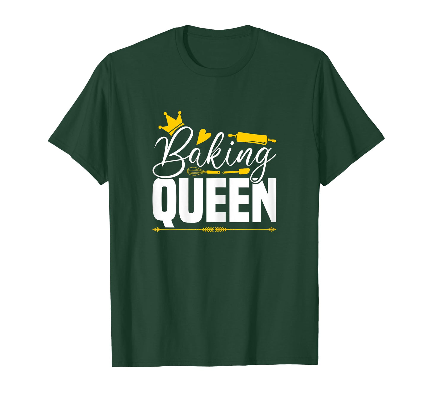 Baking Queen Baker Confectioner Baking Utensils T-Shirt