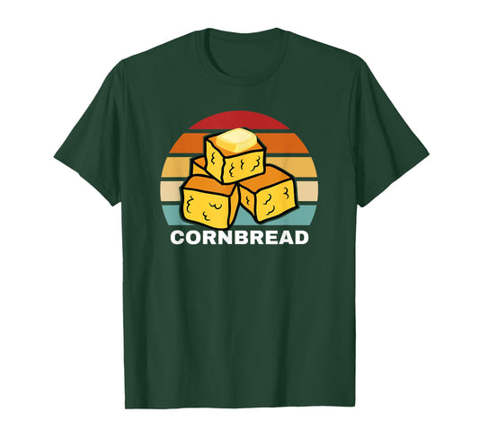 Cornbread Corn Bread Baking Thanksgiving Redneck South USA T-Shirt