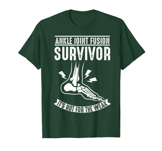 Cool Ankle Joint Fusion Survivor | Funny Bone Fuse Gift T-Shirt