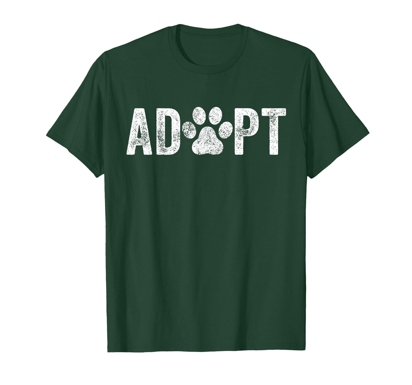 Adopt Dog Cat Pet Rescue Animal Adoption Funny Vintage T-Shirt
