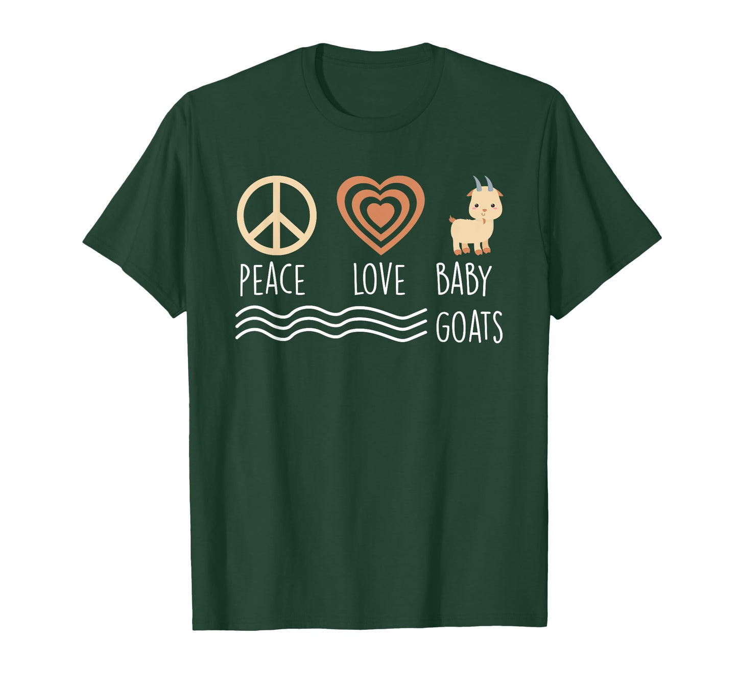 Baby Goat Lover Farm Animal Goat Farming Goat Herder T-Shirt