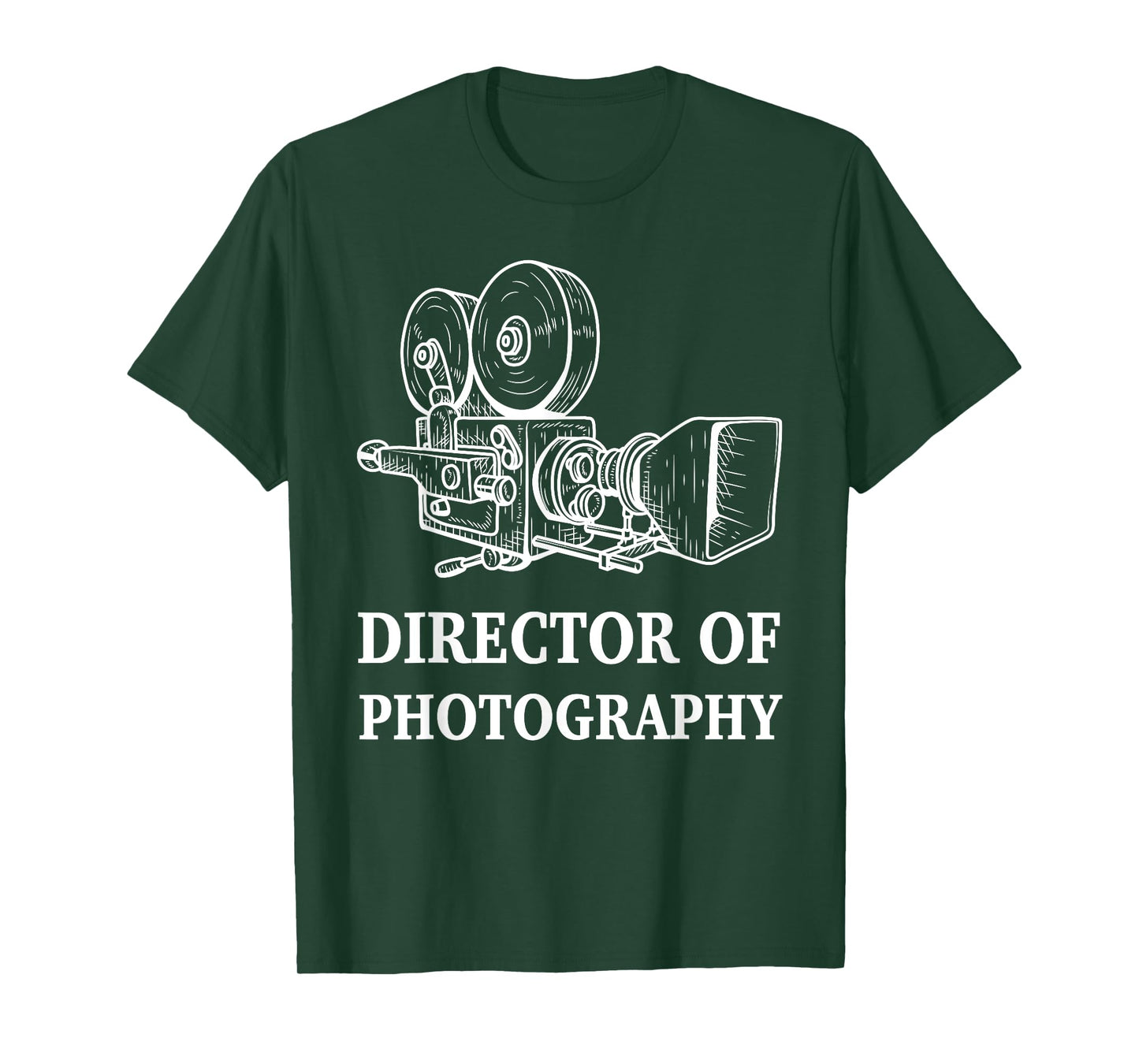 Vintage Movie Camera Cinematography Director Photography DP T-Shirt