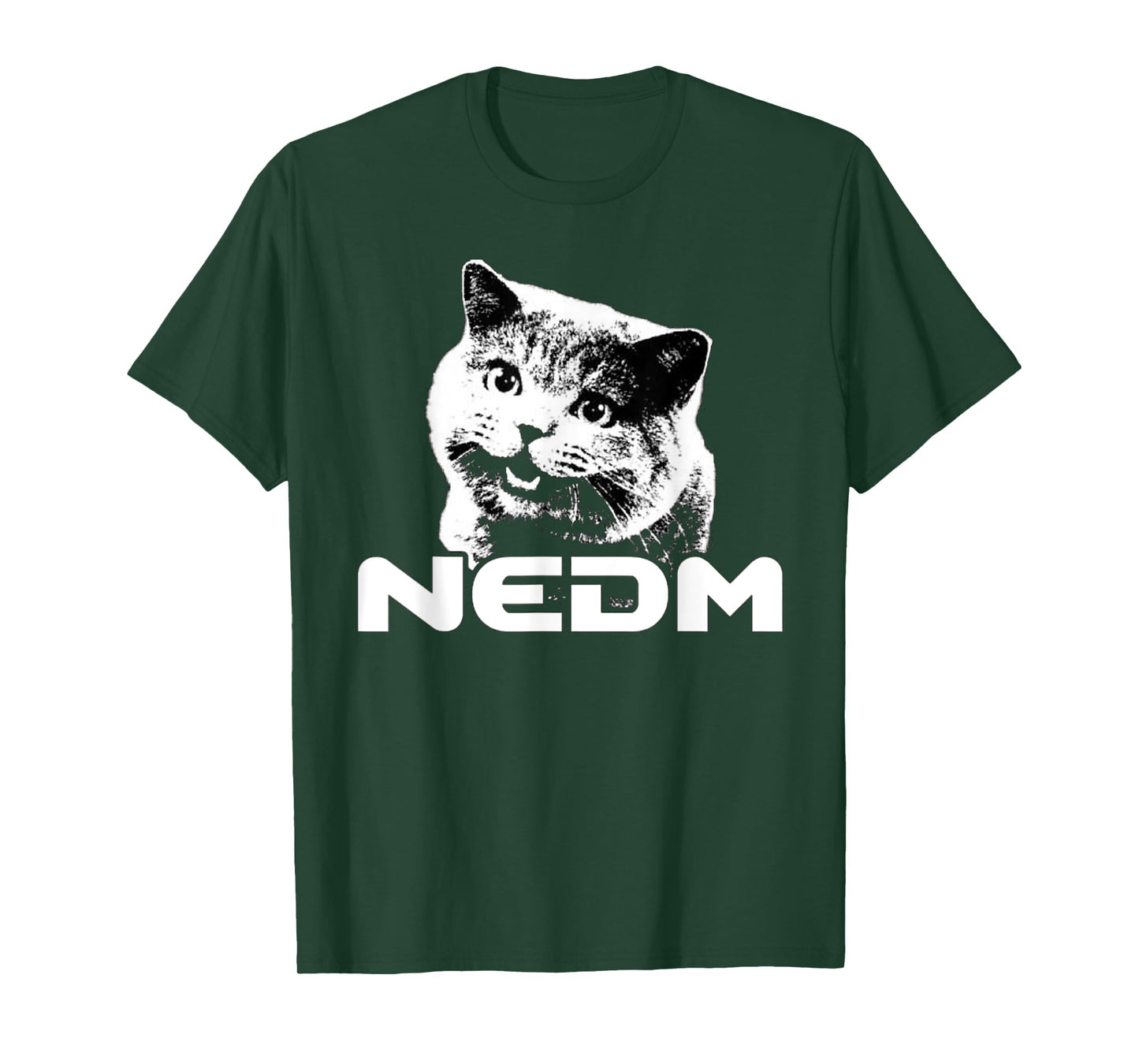 NEDM Not Even Doom Music Internet Cat Kitten Meme T-Shirt