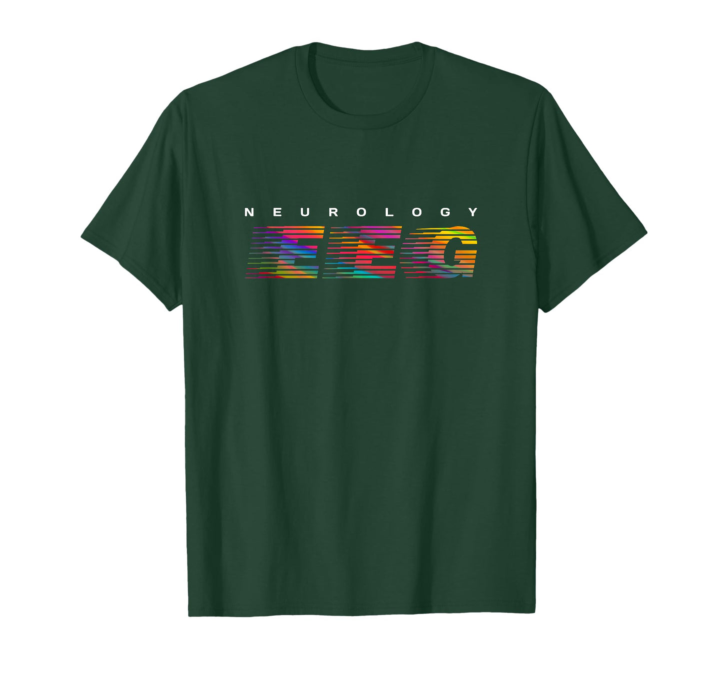 Colorful - EEG - Neurology - EEG Tech T-Shirt