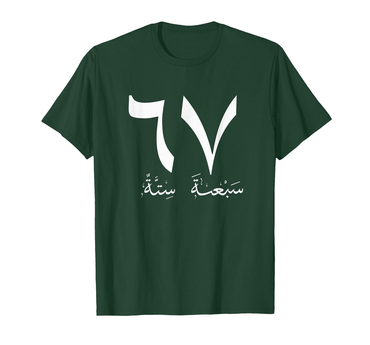 67 Shirt for Arabic Teachers Kid 67 Meme in Arabic Six Seven T-Shirt