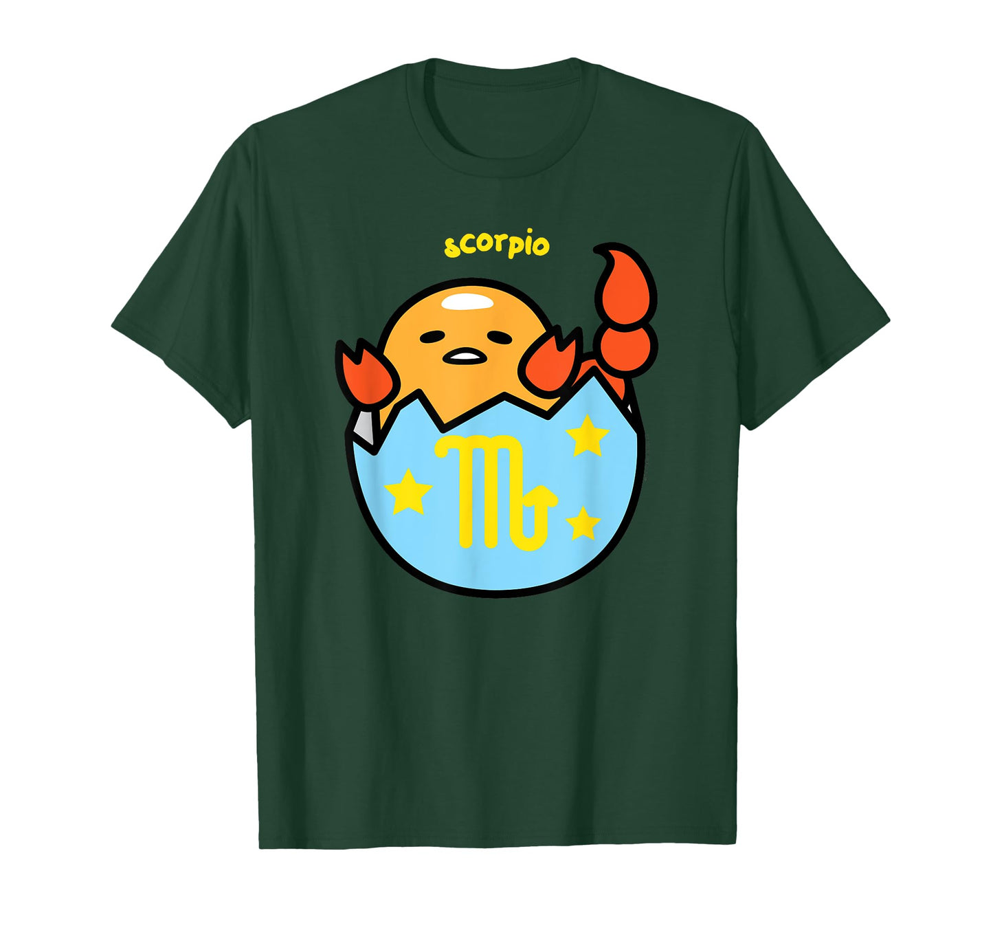 Gudetama Zodiac Scorpio Tee Shirt T-Shirt