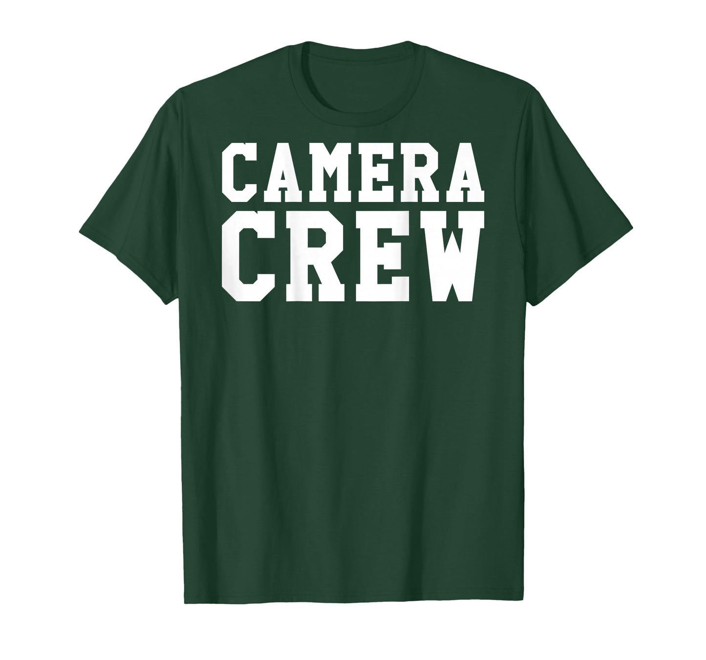 BACK ONLY Camera Crew TV Film Production Shirt T-Shirt