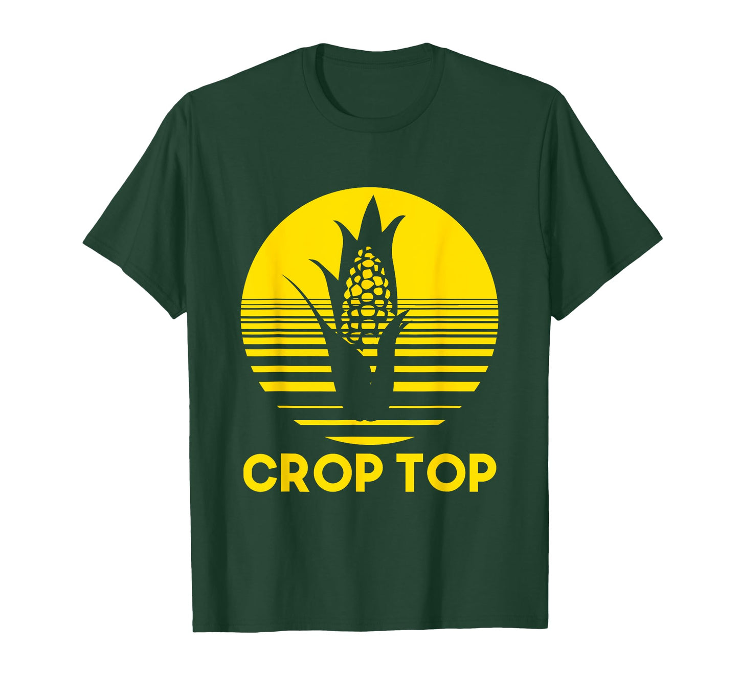 Corn Crop Top Funny Farmer Farming Corn Lover Summer Gift Men Women T-Shirt