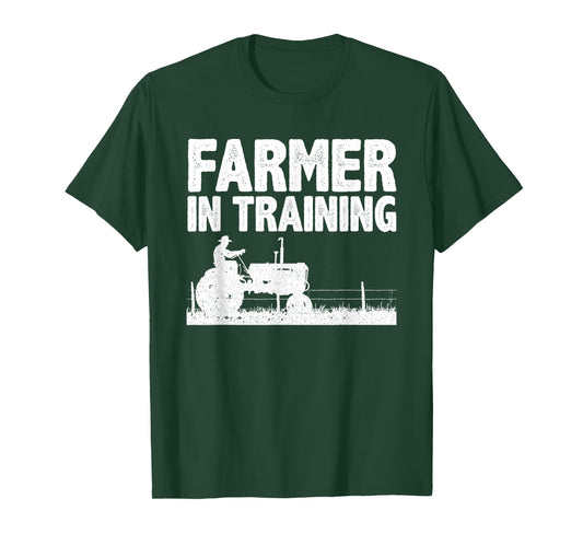 Cool Farmer Design For Men Women Farmer Farming Crop Farm T-Shirt