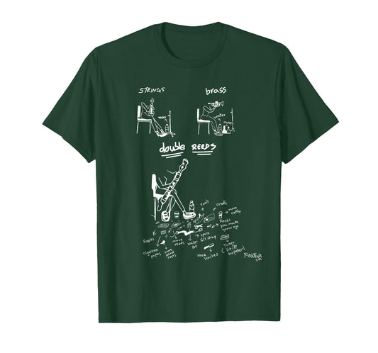 Fagotina Funny T-Shirt for Bassoon Players and Musicians
