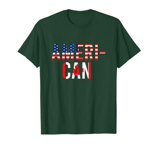 American Canadian Friendship Gift Canada T-Shirt