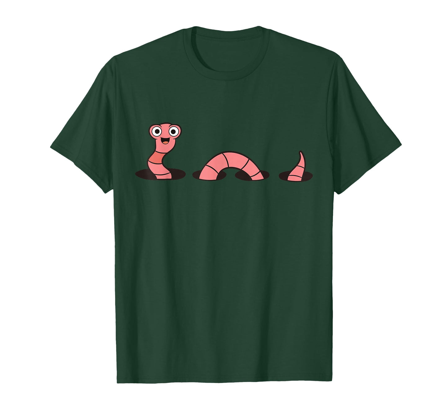 Cute Worm Tees Cute Earthworm T-Shirt