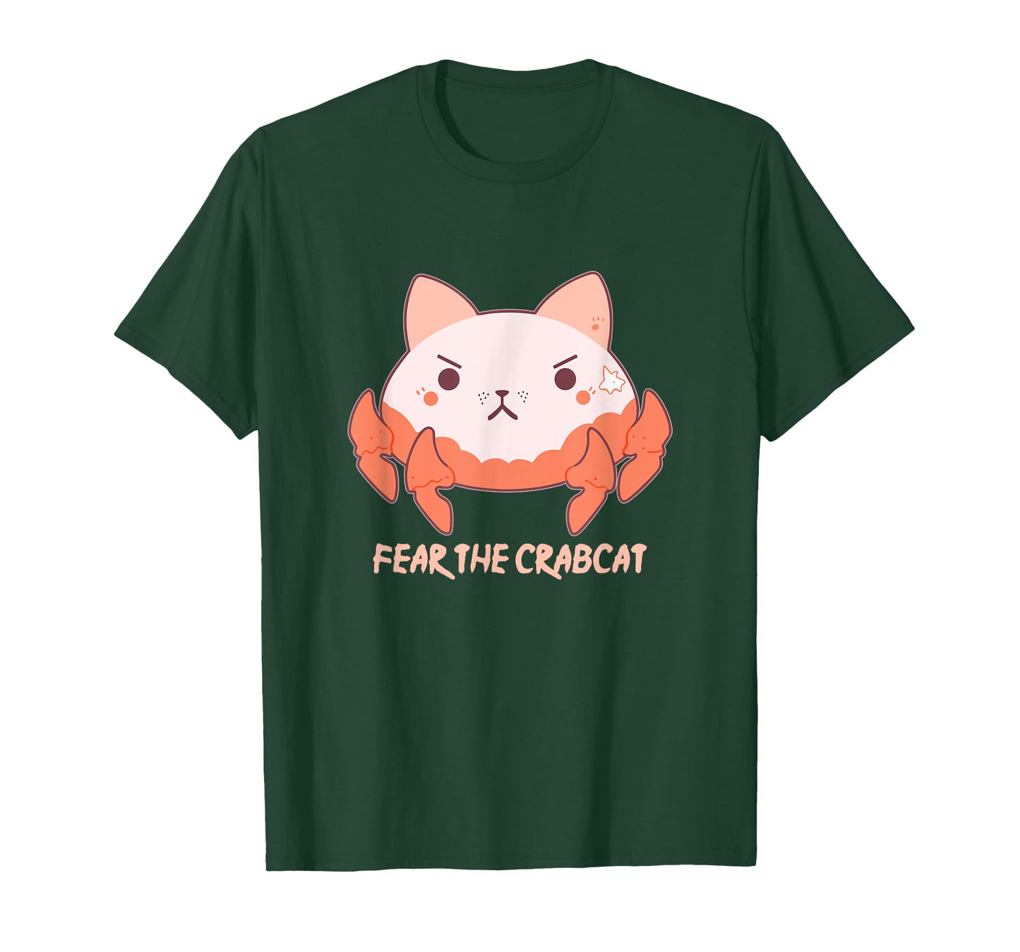 Fear the Crabcat - Funny Crab cat Cryptid Cryptozoology T-Shirt