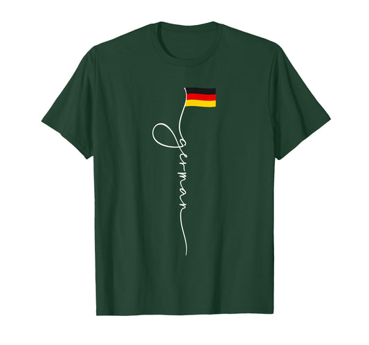 Germany Signature German Flag T-Shirt