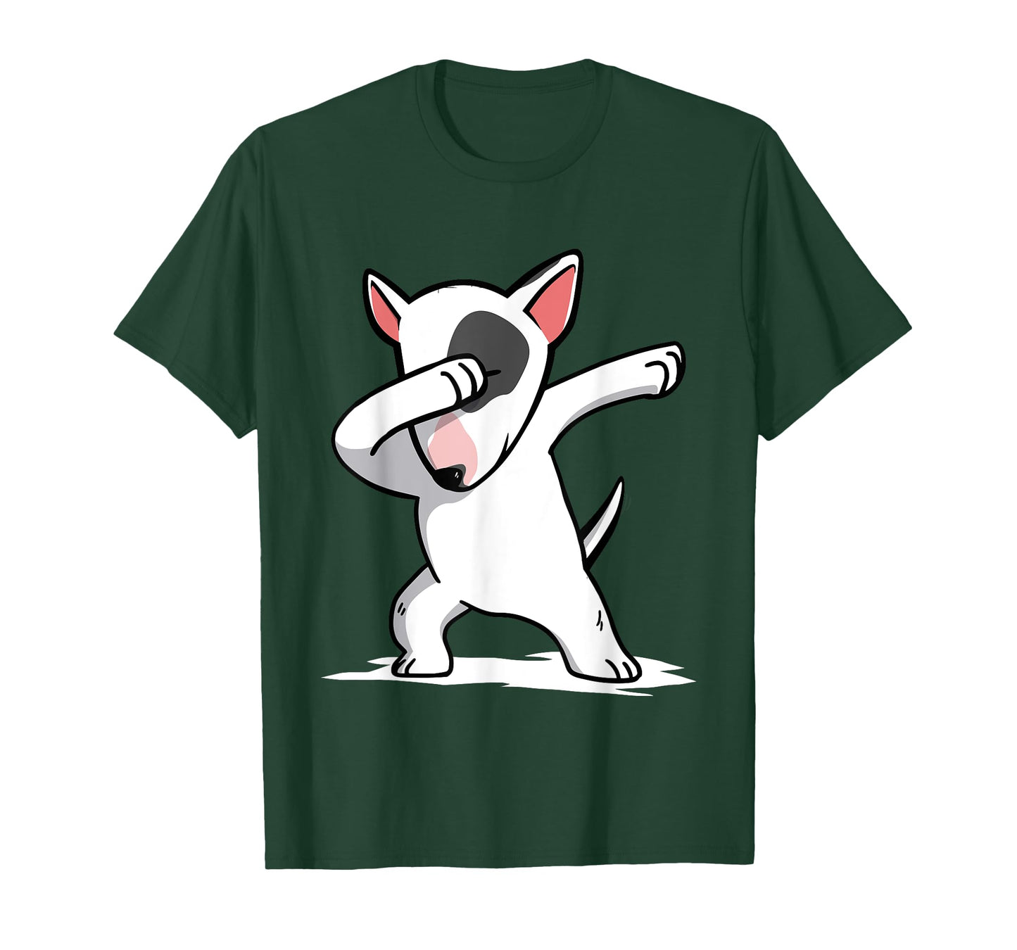 Funny Dabbing English Bull Terrier Dog T-Shirt Dab Shirt T-Shirt