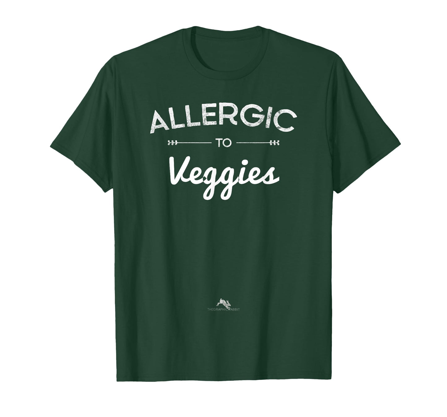Allergic to Veggies T-shirt for the Sarcastic Introvert T-Shirt