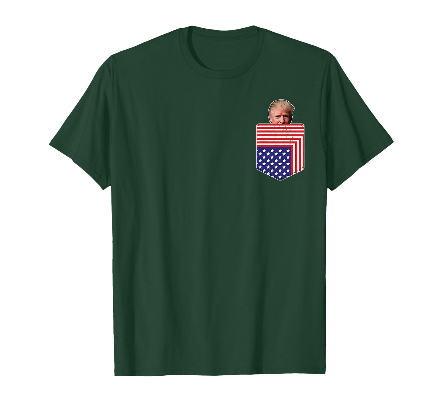 Peeking Pocket Trump Shirt Trump In Your Pocket 2024 T-Shirt