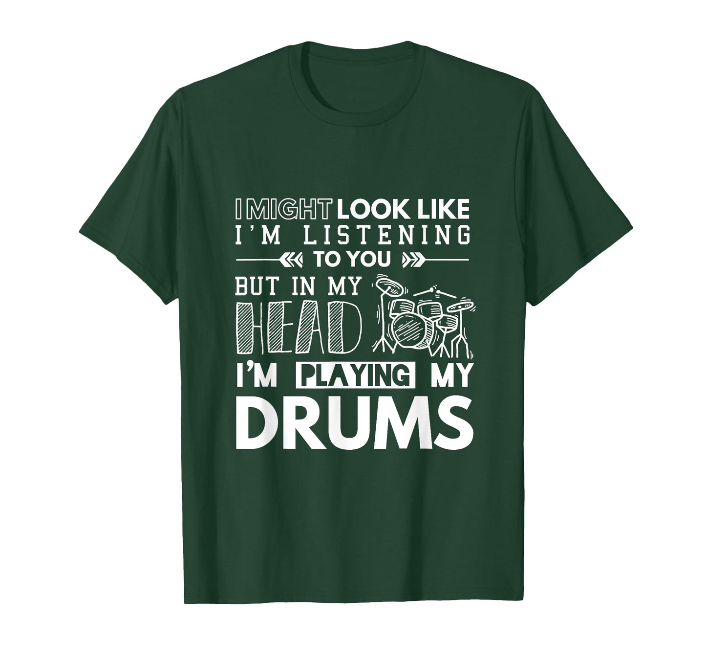 Drummer Musician Percussion Drums T-Shirt