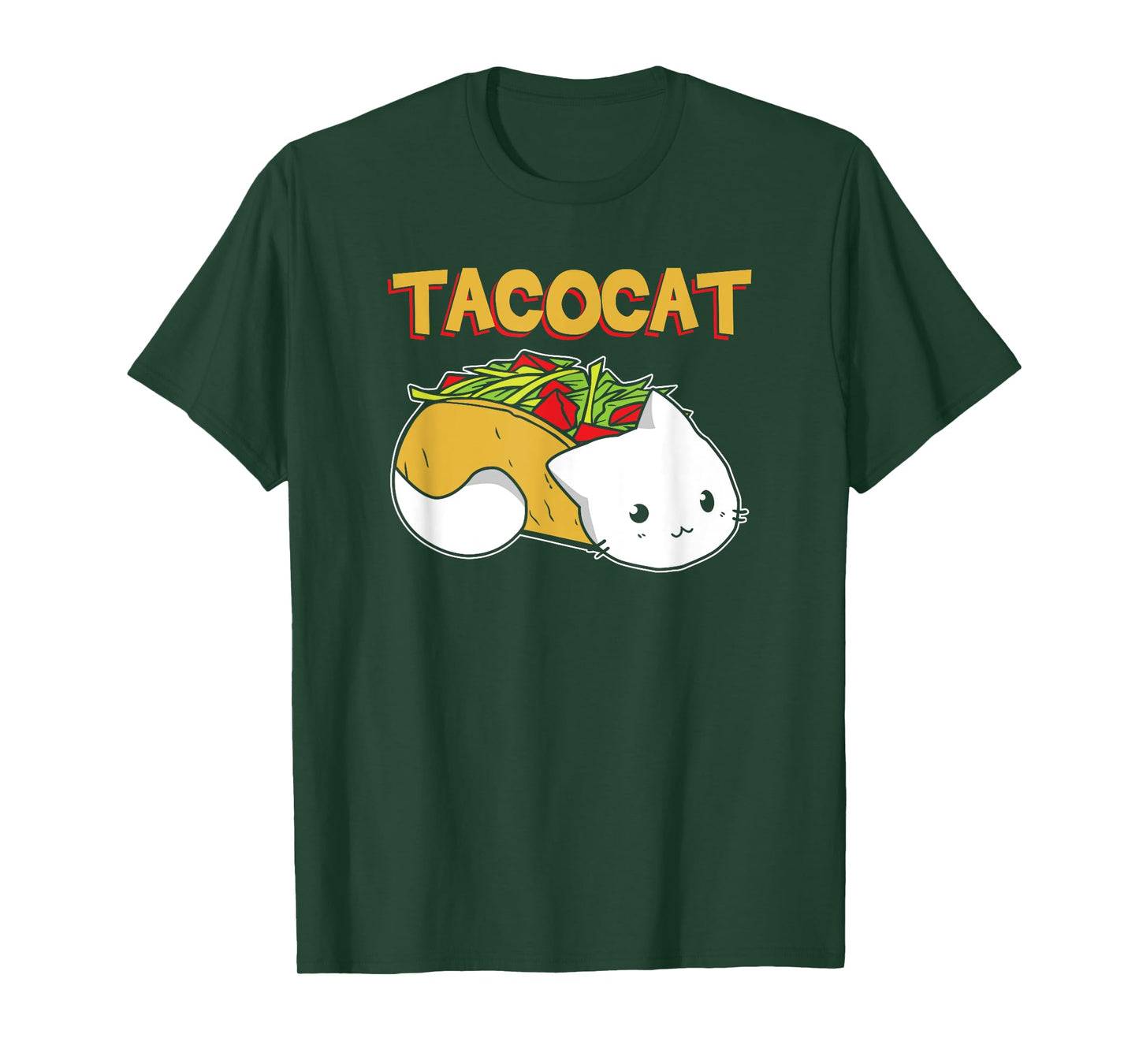 Tacocat Funny Palindrome T-Shirt