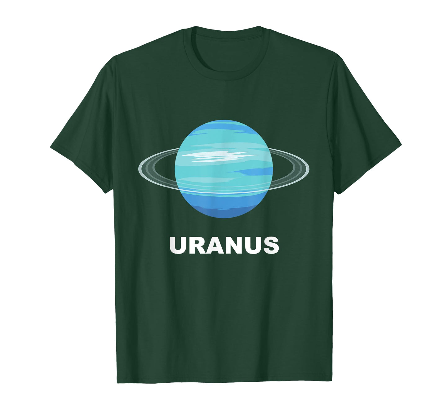 Solar System Group Costumes - Giant Planet Uranus Costume T-Shirt