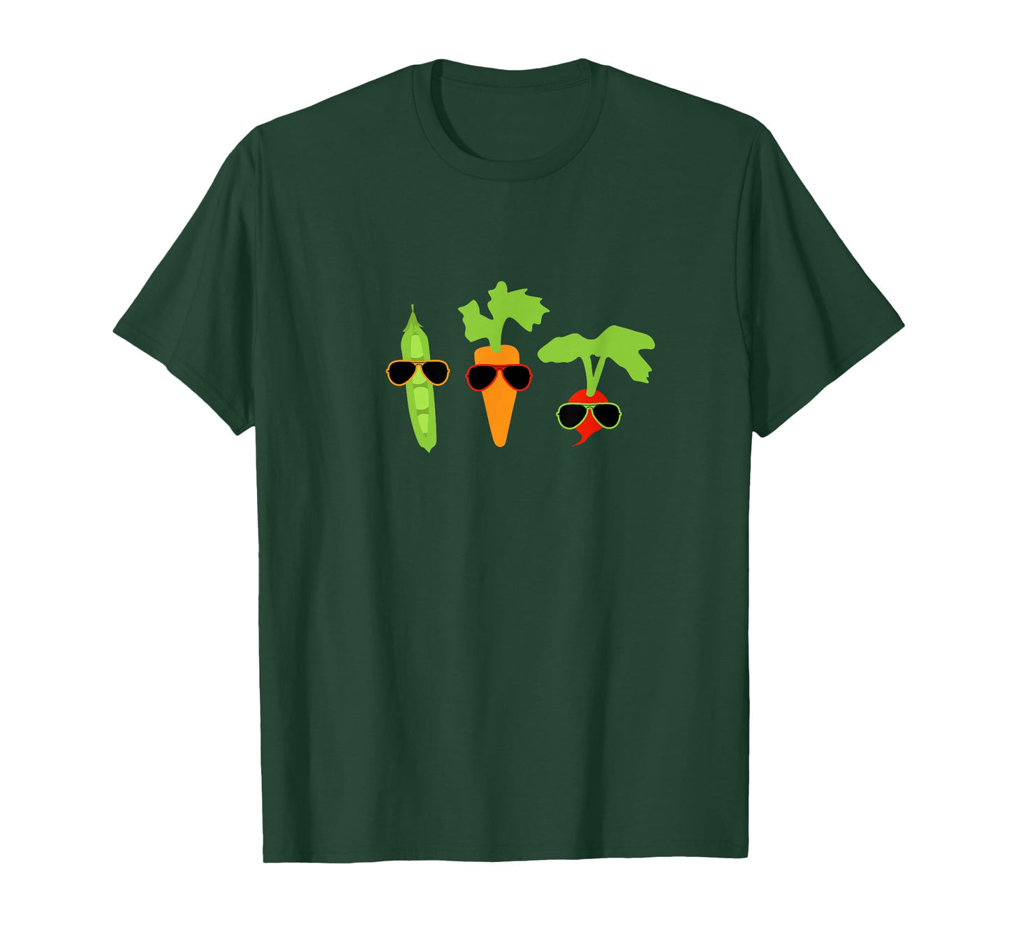 Cool Veggies Sunglasses Gardening Vegetables Gift T-Shirt