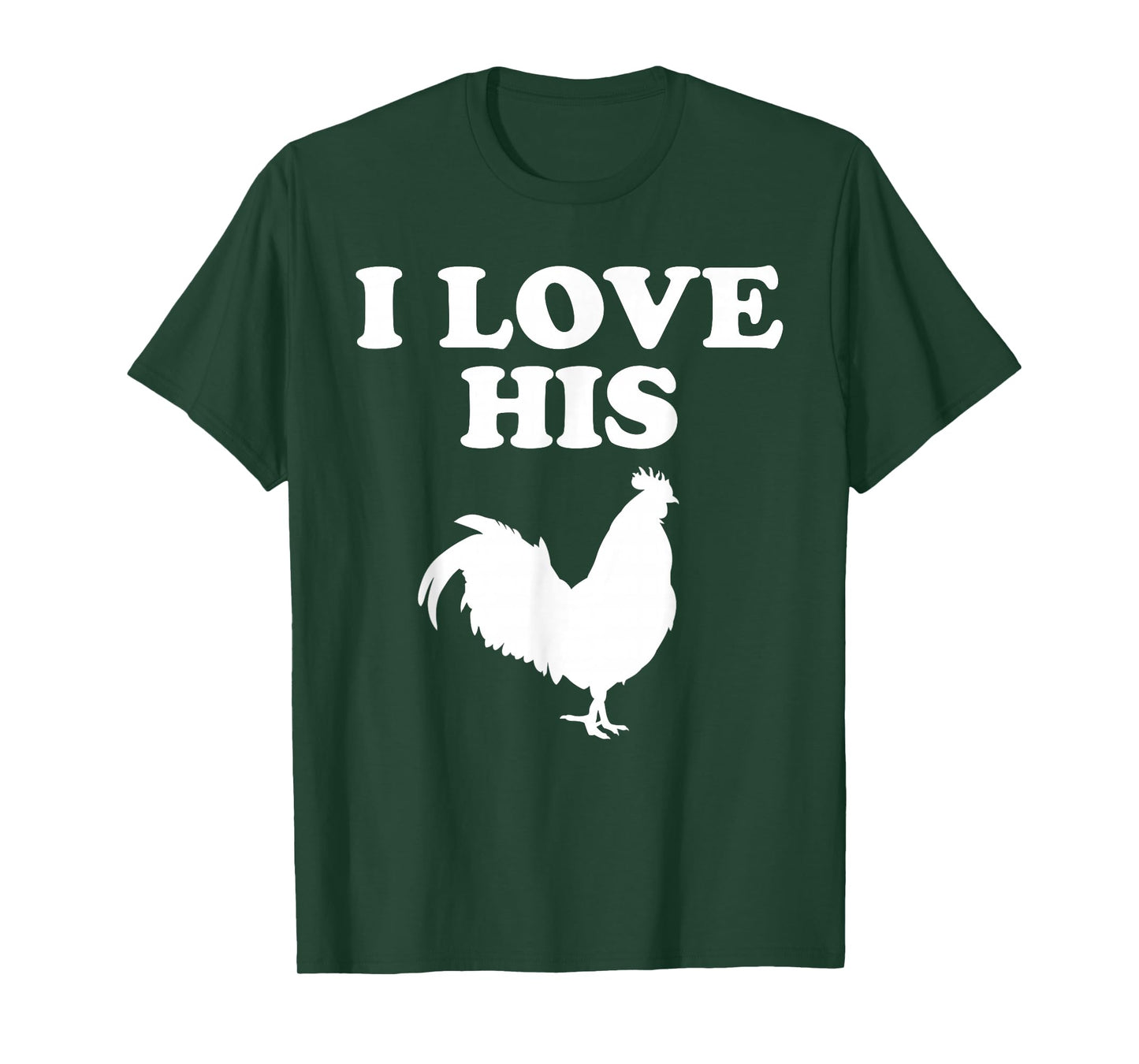 I love her Kitty cat I like his rooster matching couple love T-Shirt