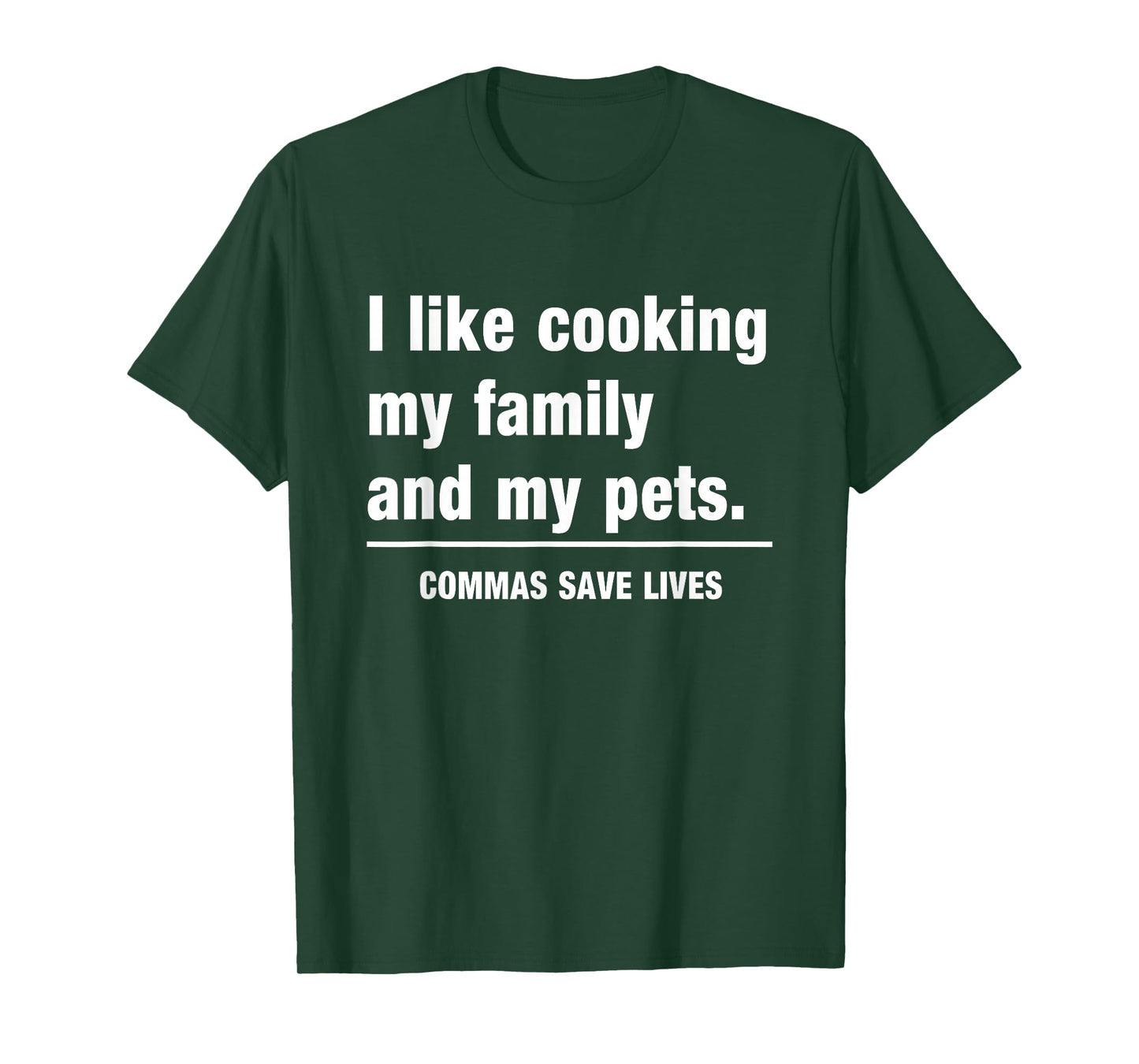 Commas Save Lives T-Shirt T-Shirt