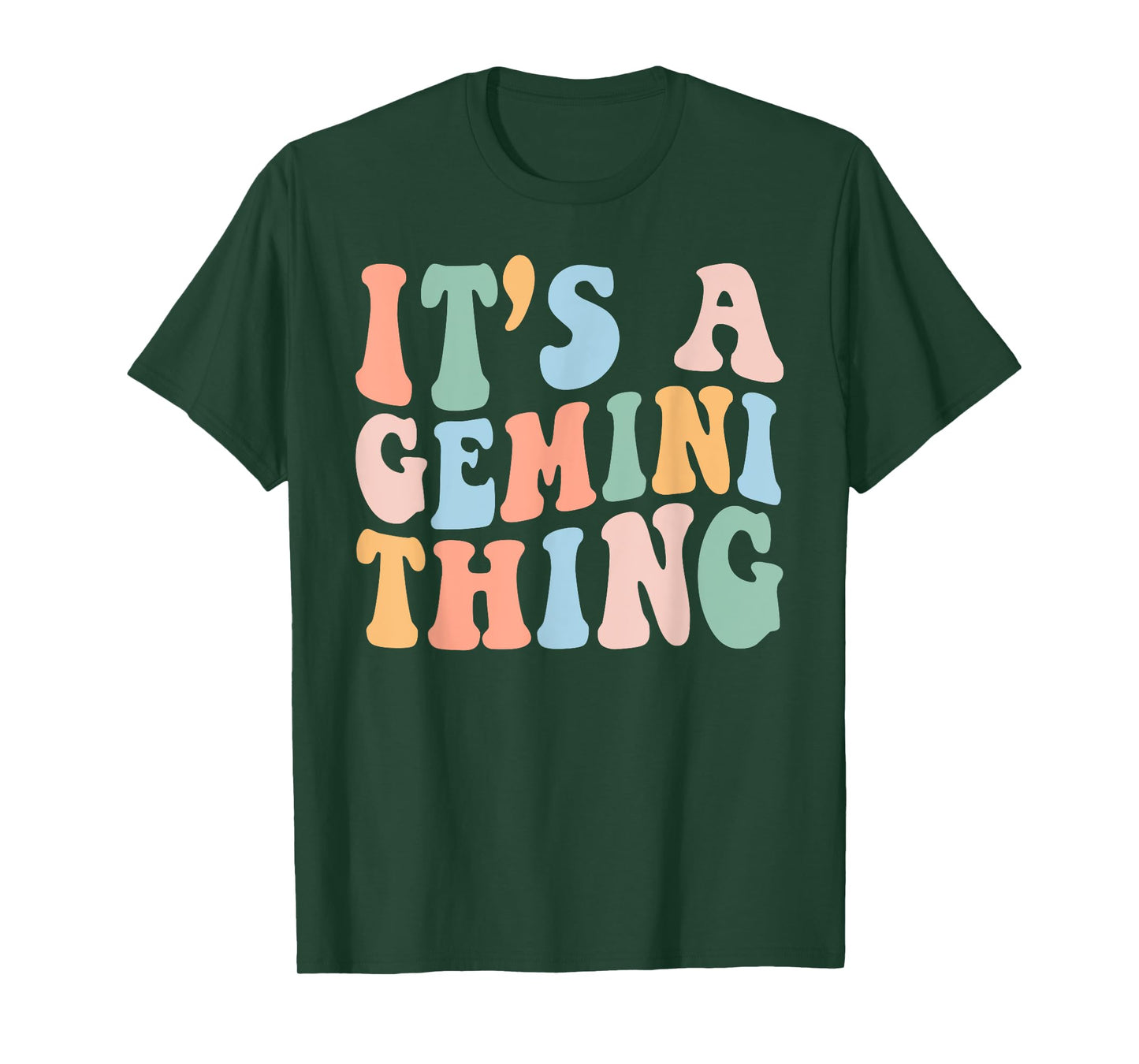 It's A Gemini Thing Retro Zodiac Birthday Women T-Shirt