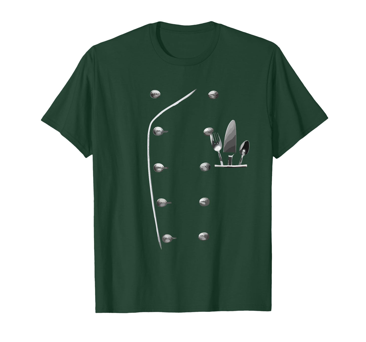 Chef Coat Uniform Cooking Cook Chef Culinary Kitchen T-Shirt