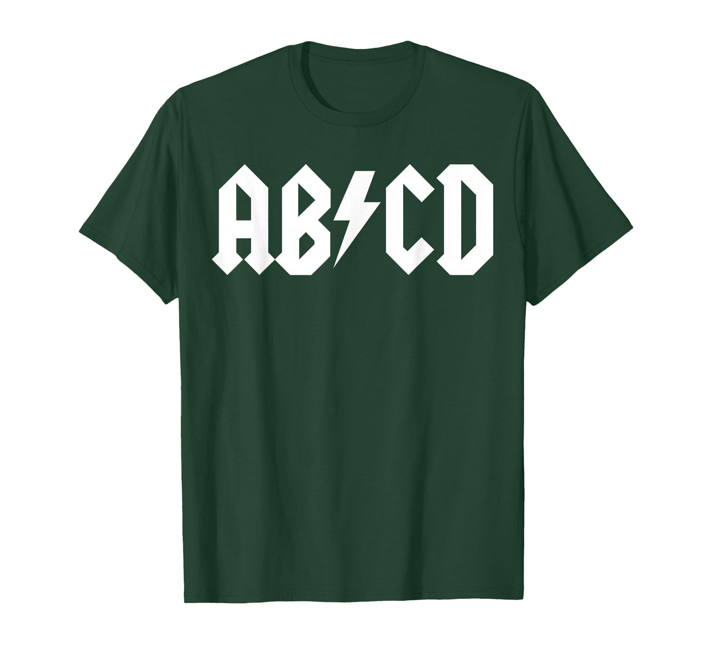 Boys Girls Teachers ABCD Rock Graphic Back to School T-Shirt