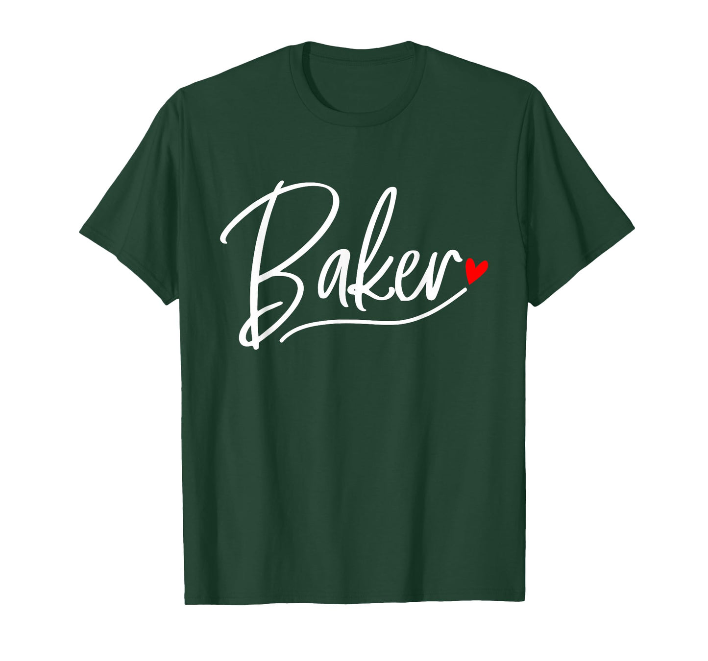 Baker Baking Heart Gift T-Shirt