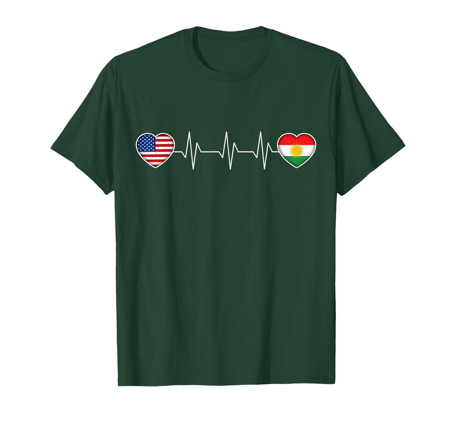 Kurdistan & USA T-Shirt
