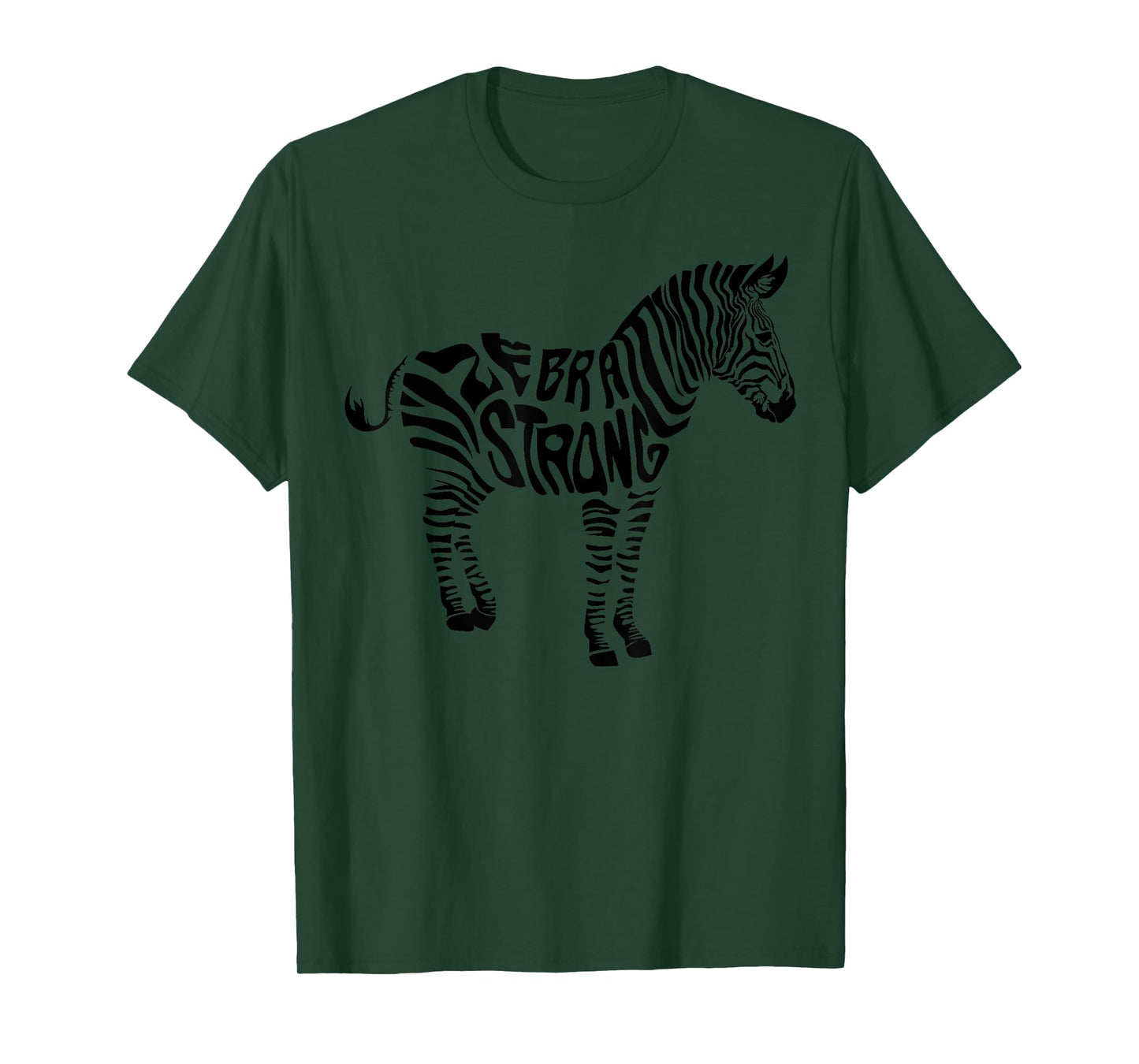 Cute Zebra Strong Ehlers Danlos Syndrome Awareness Gift T-Shirt