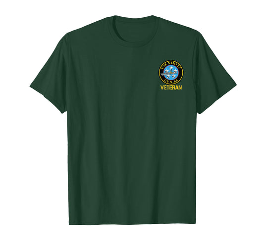 USS Nimitz CVN-68 Aircraft Carrier Logo Veterans Day Tees T-Shirt