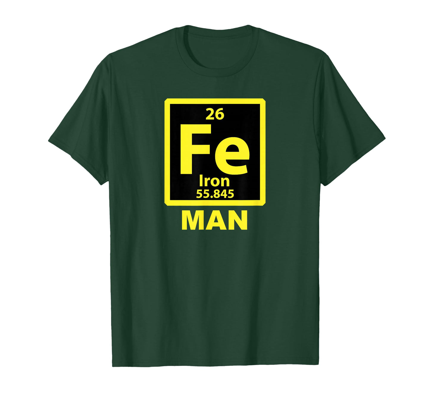 Iron (Fe) Man T-Shirt Funny Periodic Element Shirt T-Shirt