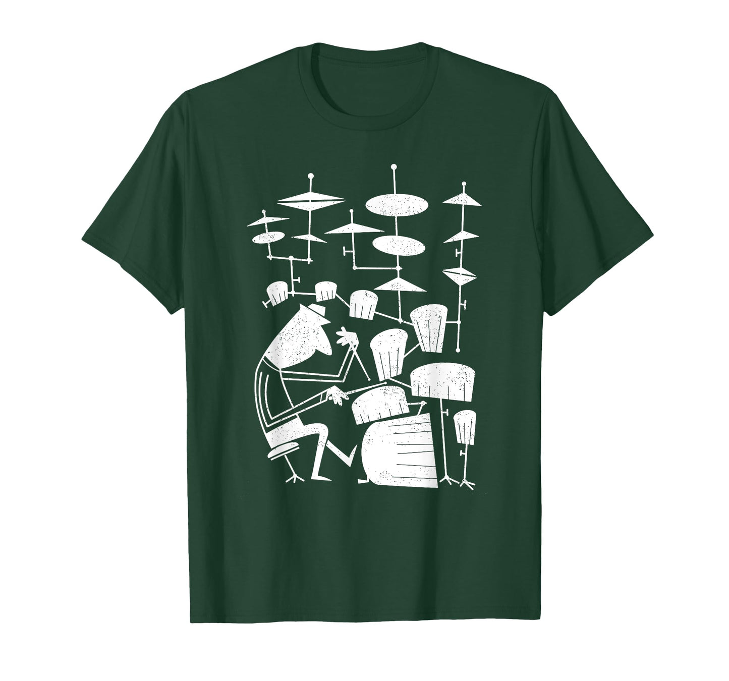 Play That Beat Drummer Drums Classic Jazz Rock Vintage T-Shirt