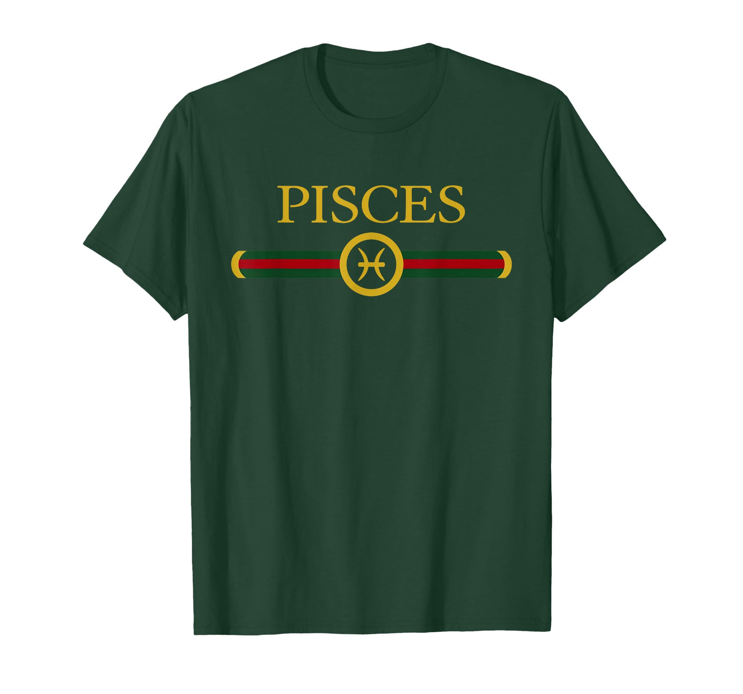 Pisces Zodiac Feb March Birthday Graphic Art Pisces Sign T-Shirt