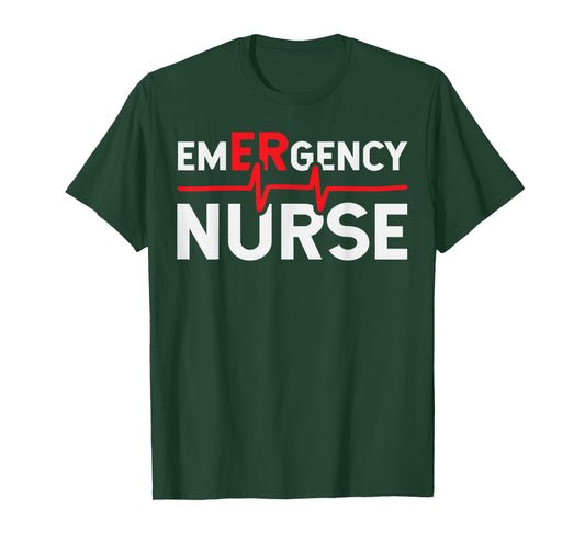 Certified Emergency Room Nurse School Technician ER Doctor T-Shirt