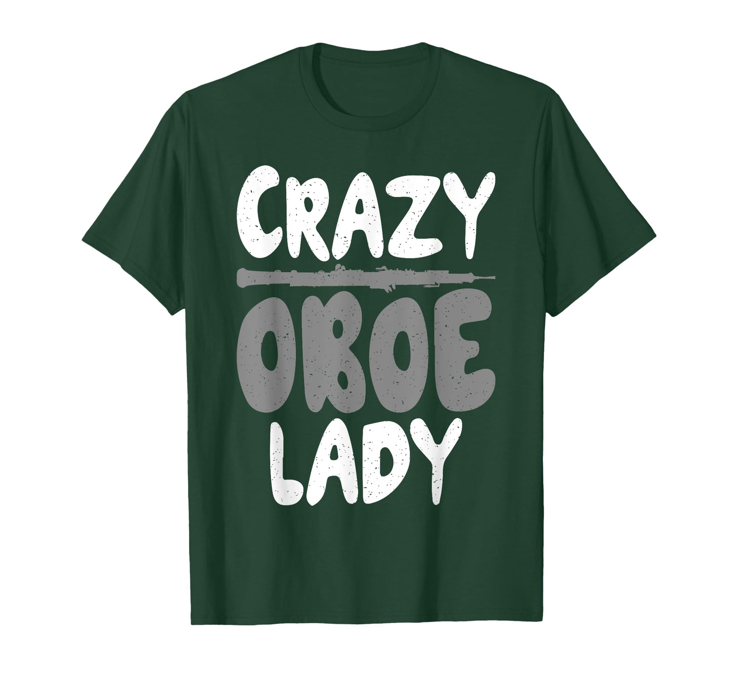 Crazy Oboe Lady Oboist T-Shirt