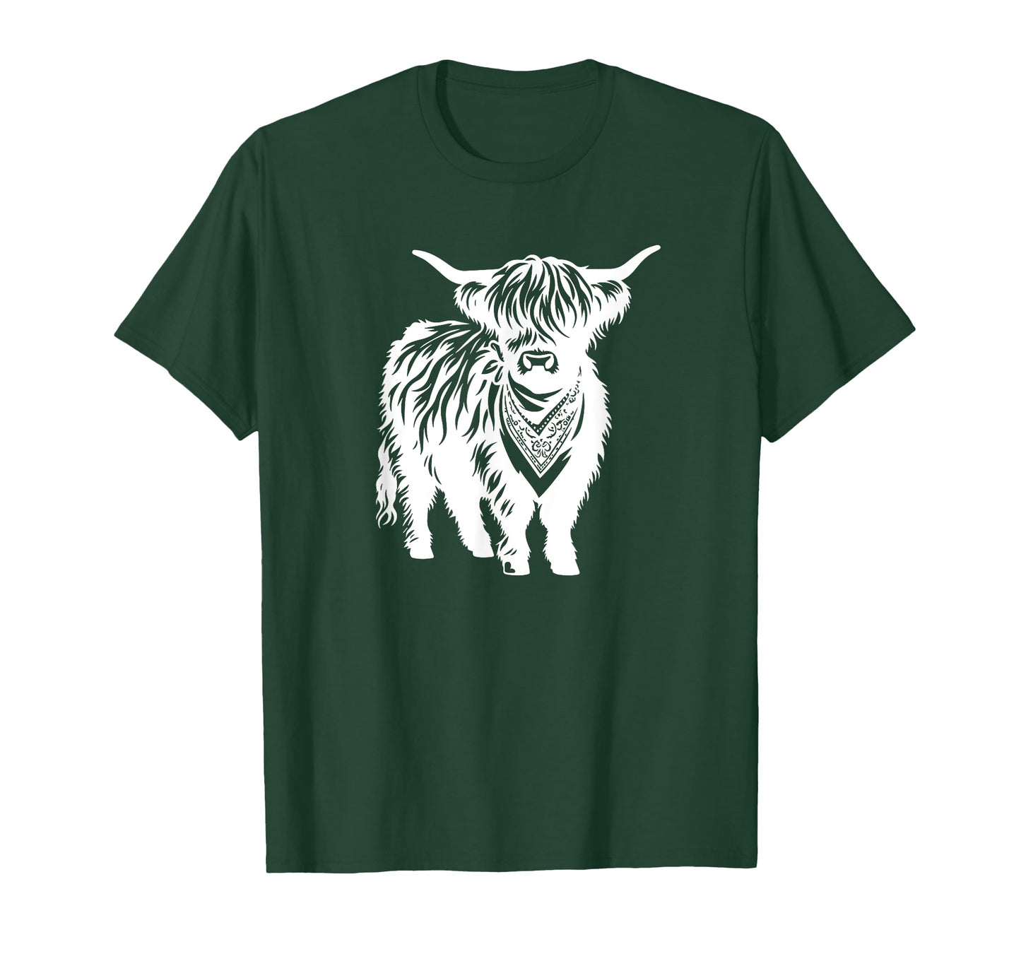 Cute Highland Cow Lover Farmer Men Women Boys Girls Cows T-Shirt
