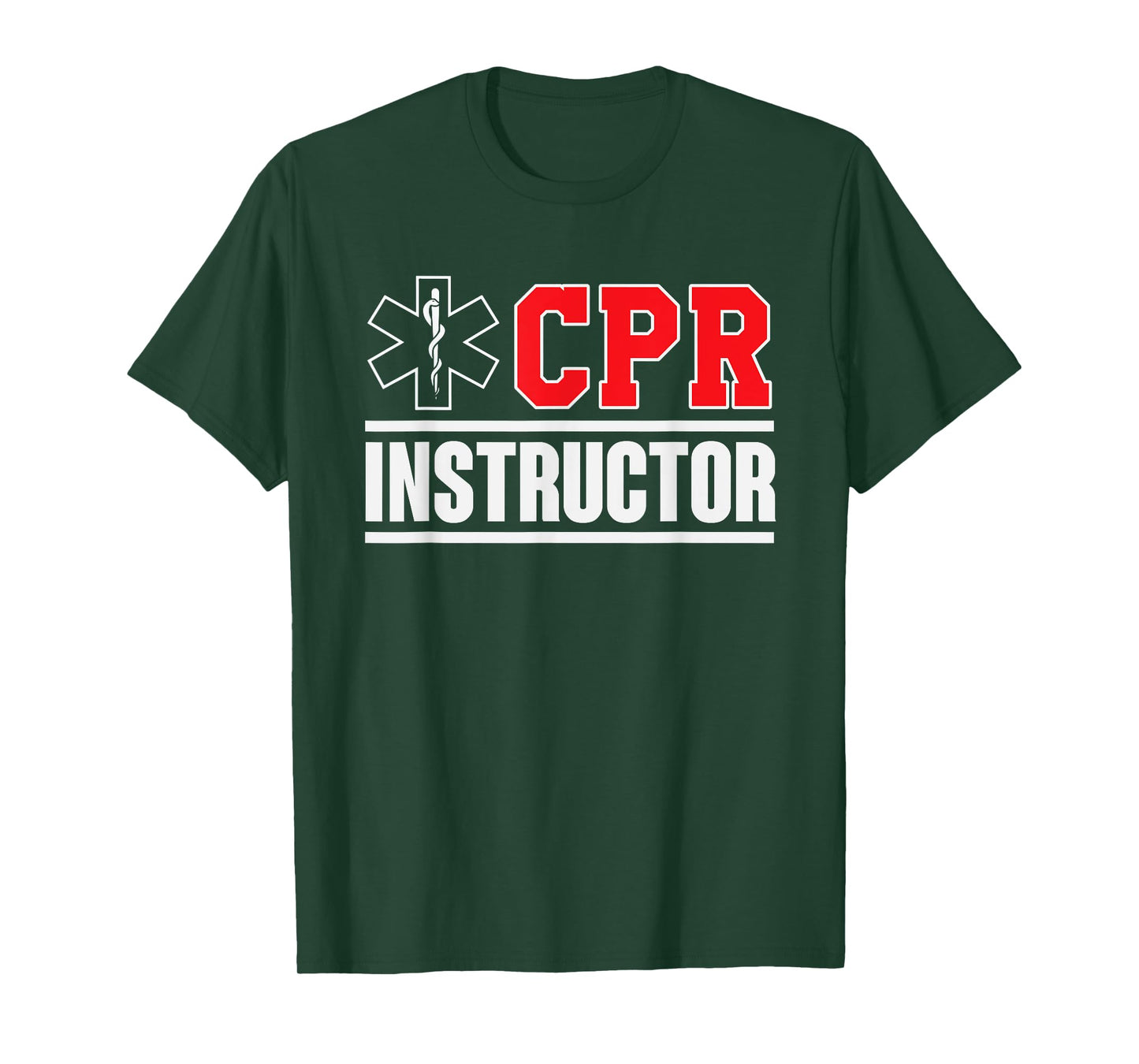 CPR Instructor design Training and Teaching EMS Ambulance T-Shirt