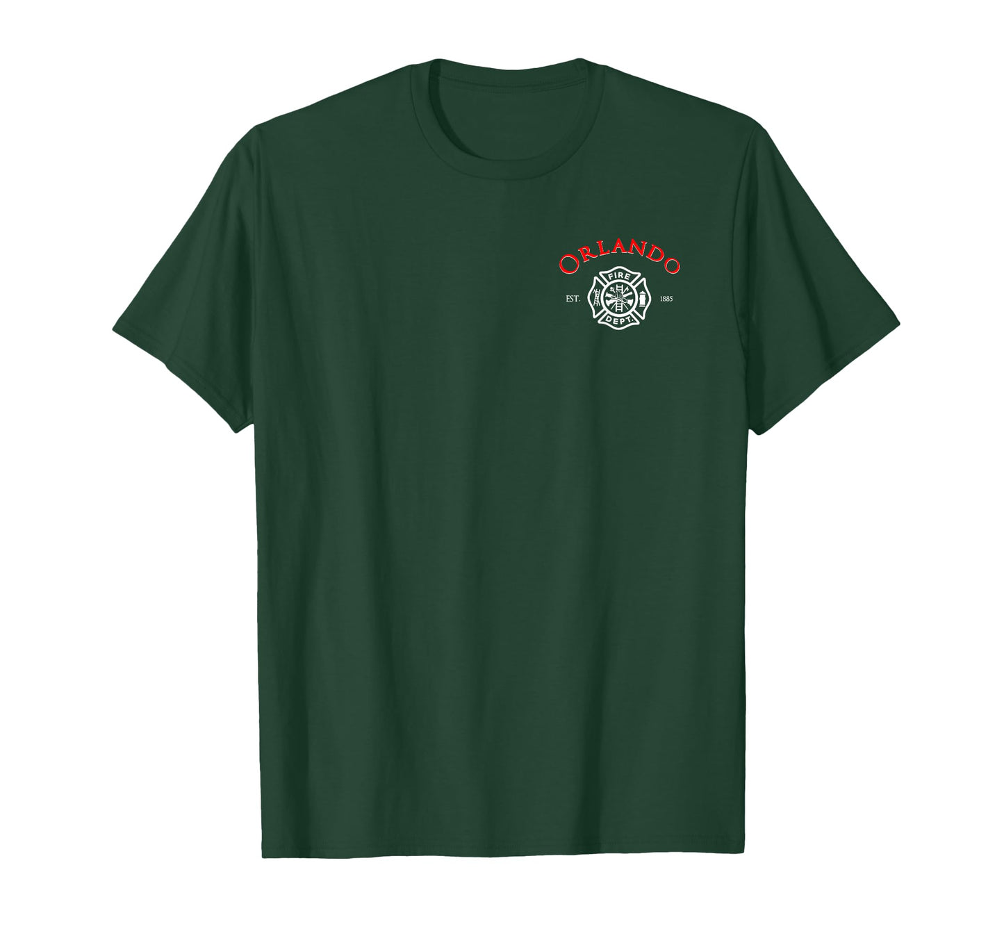 City of Orlando Fire Rescue Florida Firefighter T-Shirt T-Shirt
