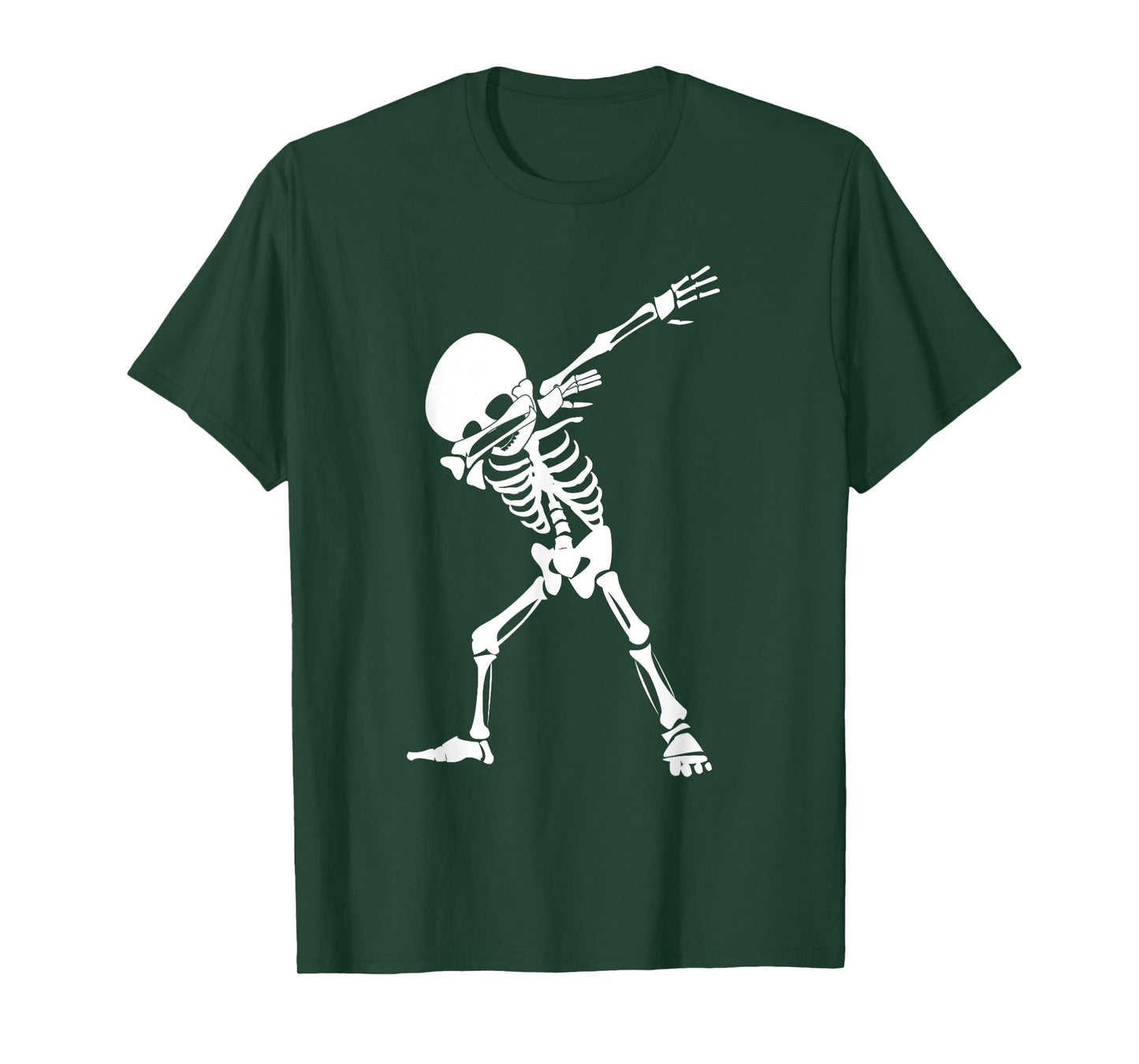 Dabbing Skeleton Shirt - Funny Halloween Dab Skull T-Shirt T-Shirt