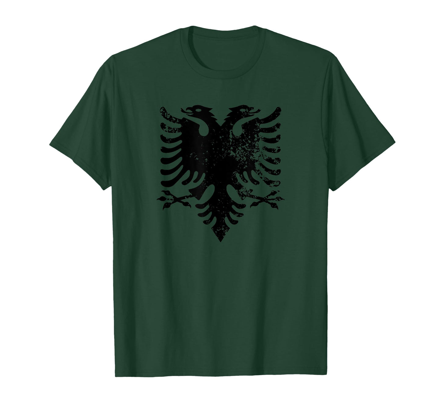 Albanian Flag Shirt Red & Black Patriotic Albania Eagle T-Shirt