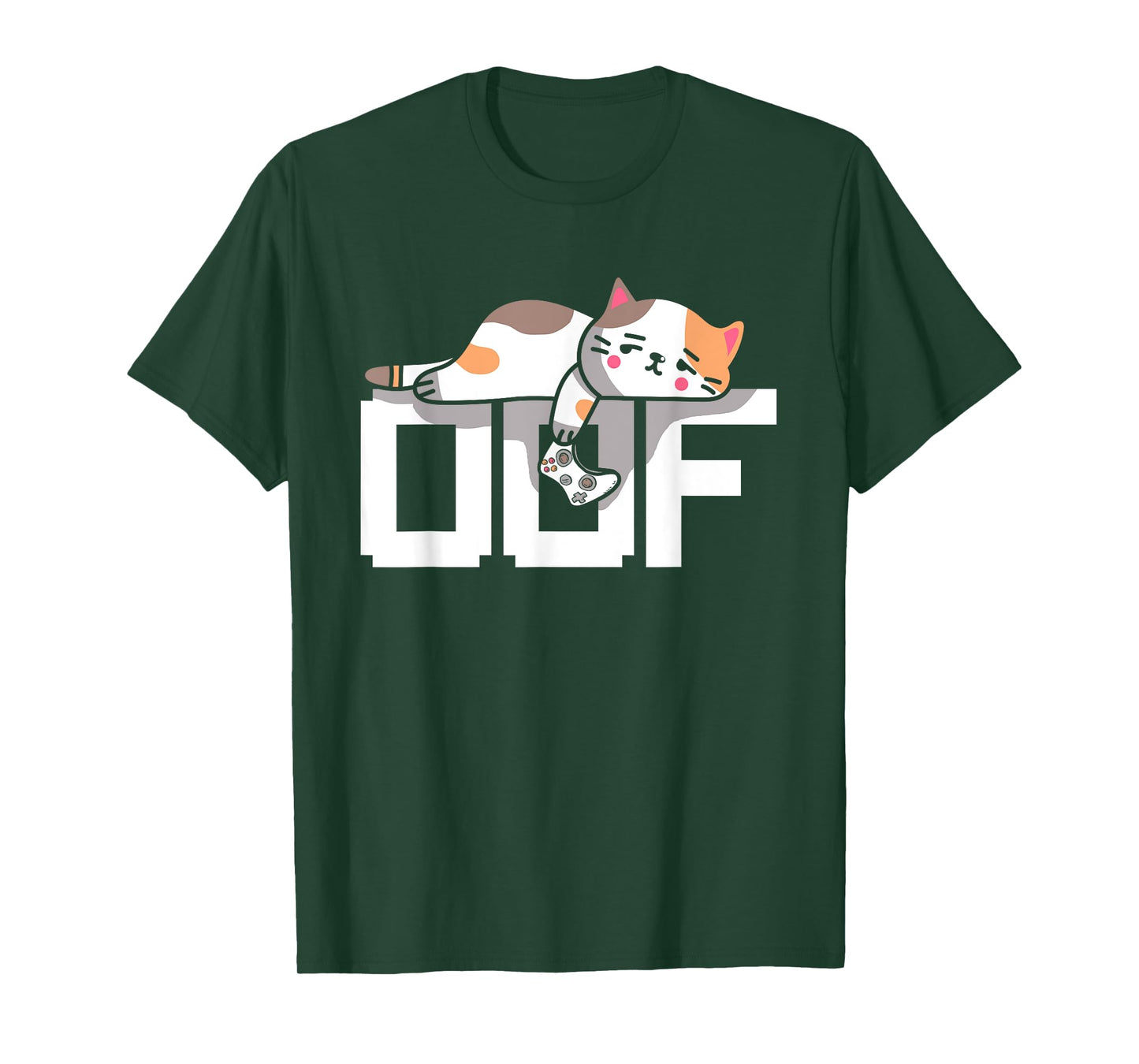 Oof Gamer Meme Noob Internet Culture Gamer Cat Men Women Girls Kids T-Shirt