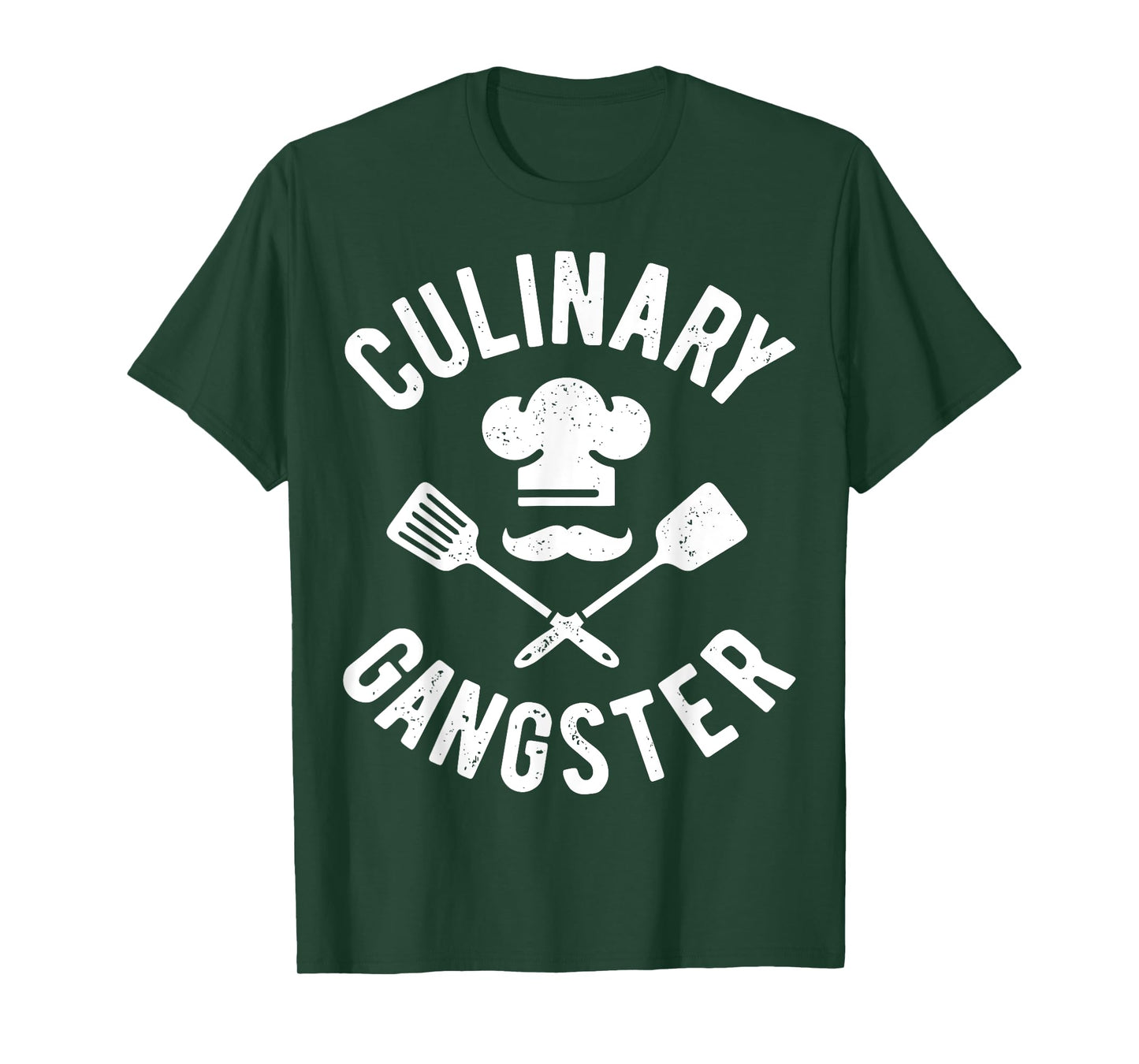 Chef Culinary Gangster Men Women Cook Cooking Hat Vintage T-Shirt