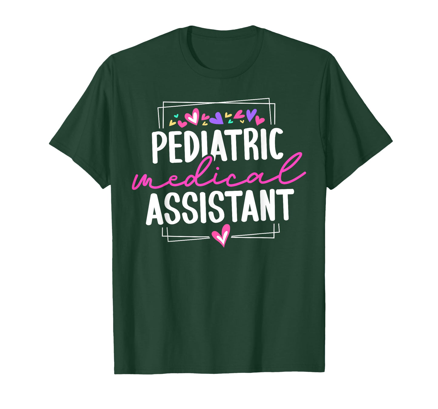 Cute Pediatric Medical Assistant Heart T-Shirt