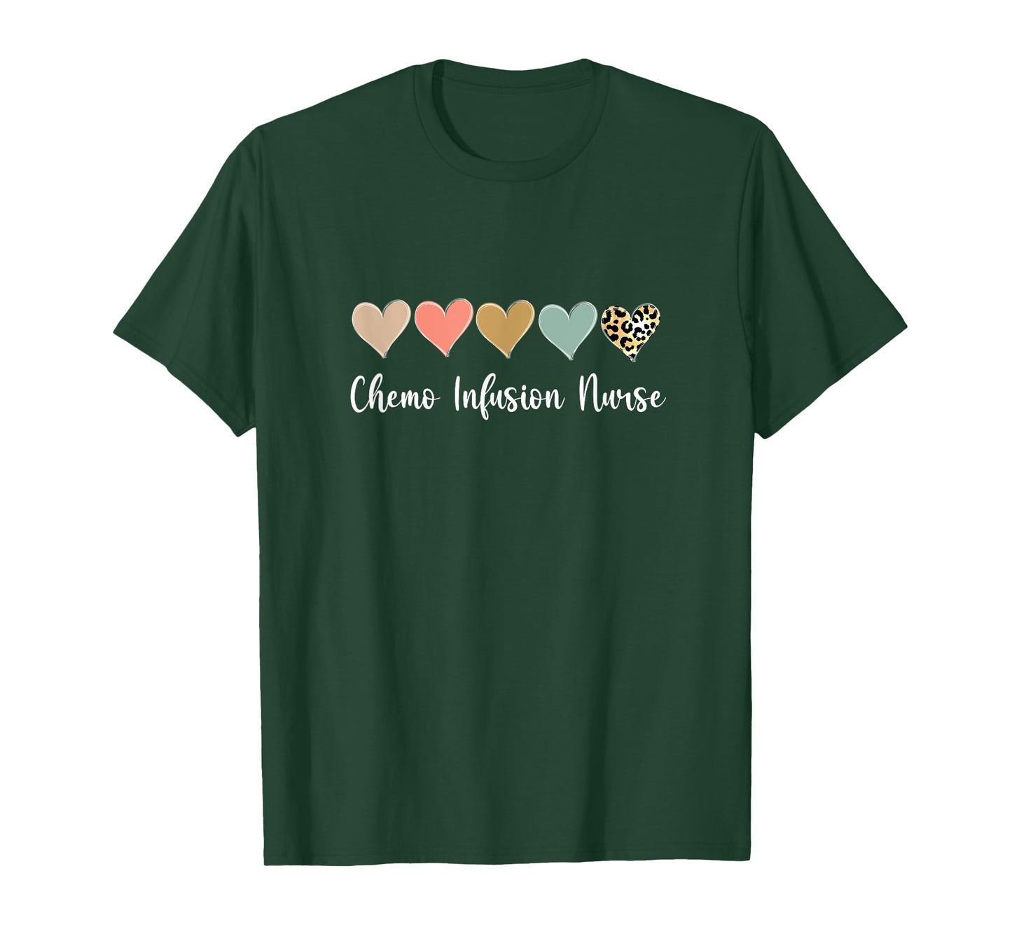 Chemo Infusion Nurse, Leopard chemotherapy Nurse T-Shirt