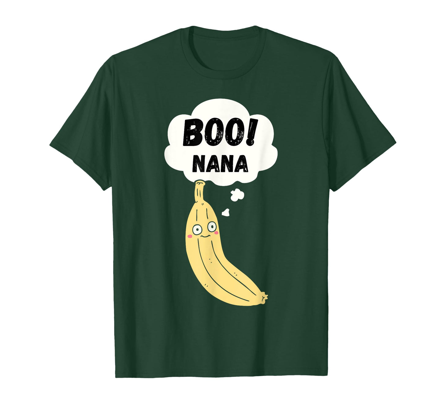 Boonana Boo-Nana Funny Halloween Costume Ghost Banana Puns T-Shirt
